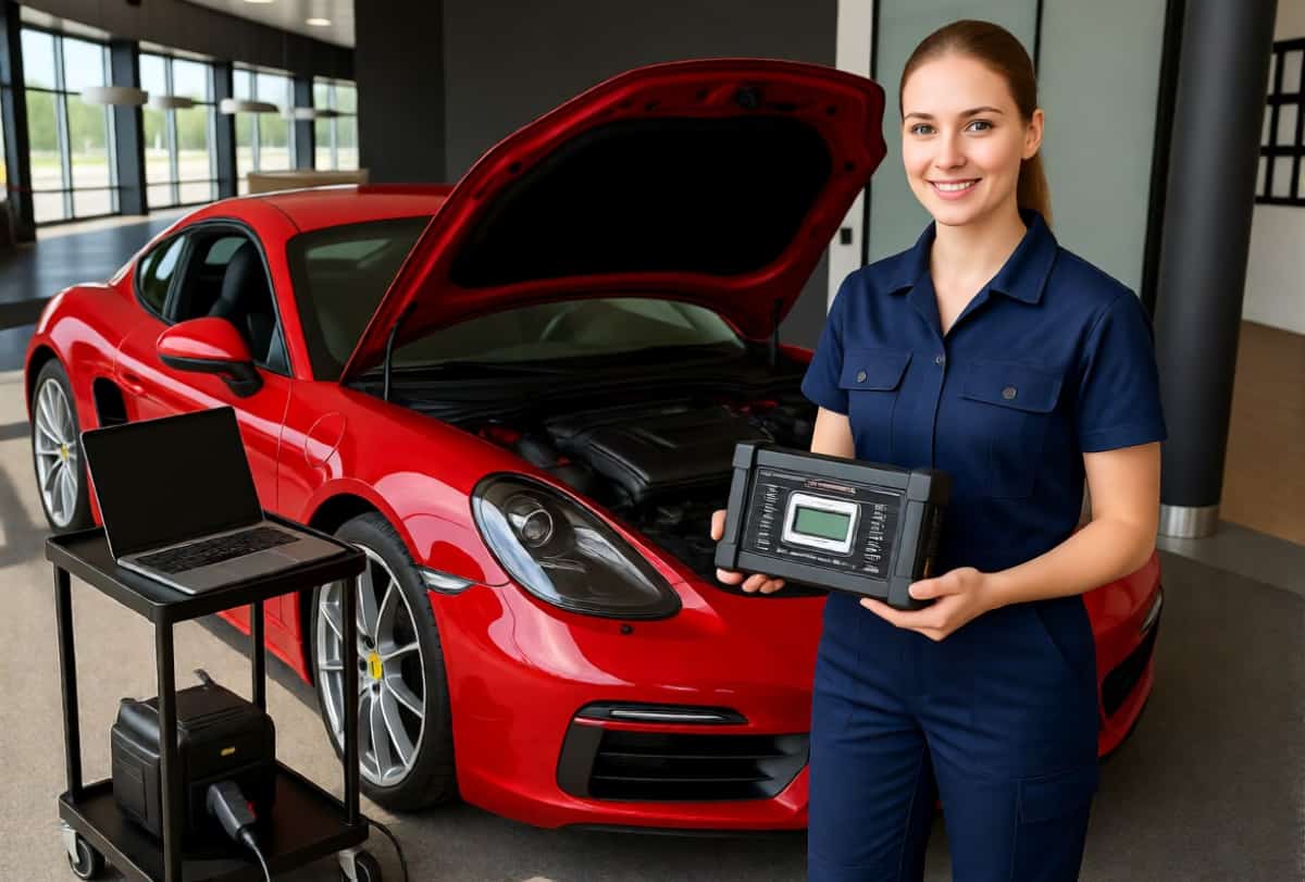 Car diagnostic software for ECU